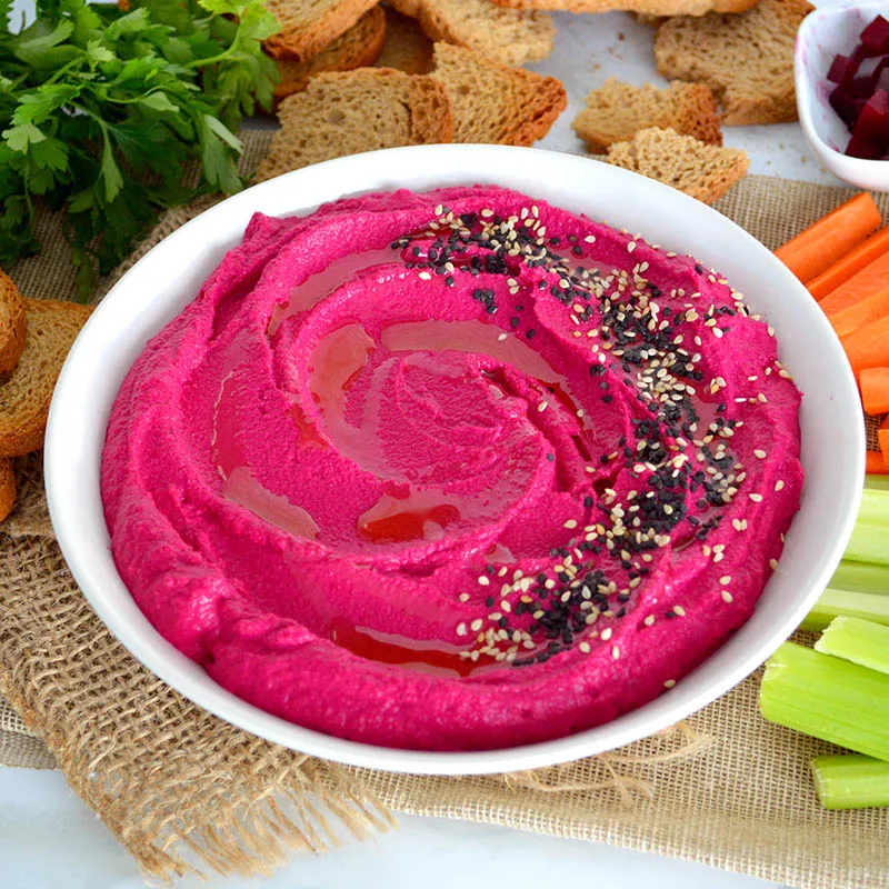 Hummus de Betabel