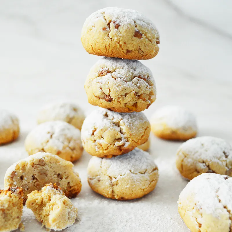 Bolitas de nuez al chai