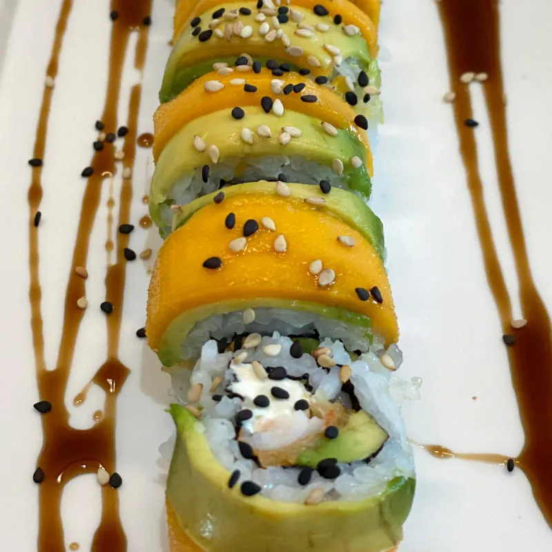 Sushi Mango por Fuera